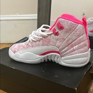 Jordan Kids Sneakers in Pink and White